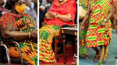 Gorgeous Kente moments at Nana Addo’s inauguration 2