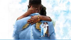 Okyeame Kwame and wife