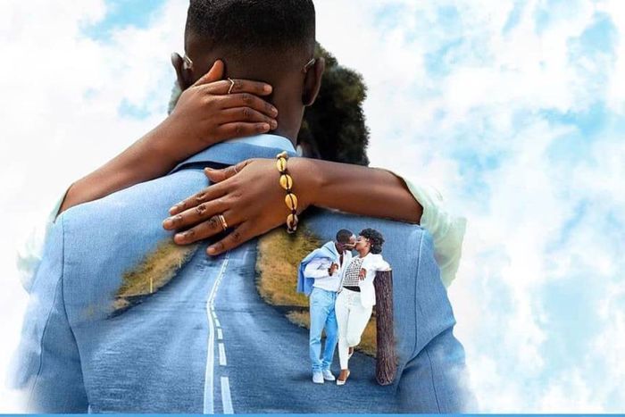 Okyeame Kwame and wife