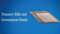 Treasury bills and government bonds