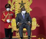 President Akufo-Addo at his inauguration