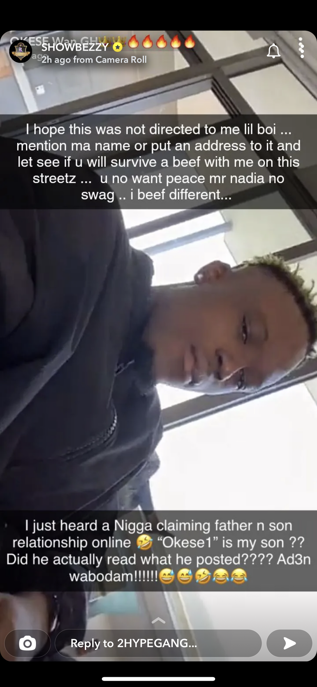 Rich kid Prince TOD and singer Okese1 clash over Rolex wrist watch
