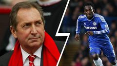 Gerard Houllier and Michael Essien