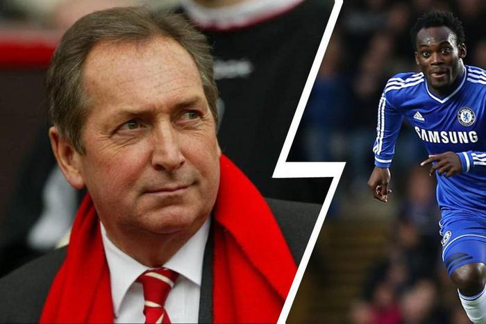 Gerard Houllier and Michael Essien