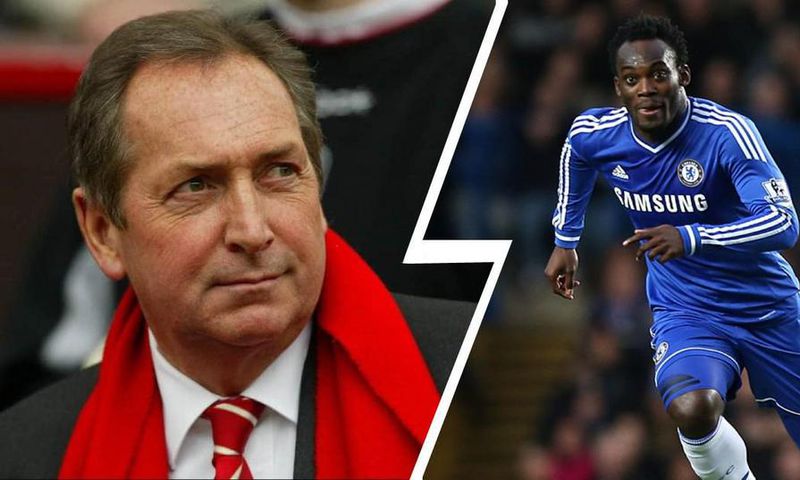 Gerard Houllier and Michael Essien