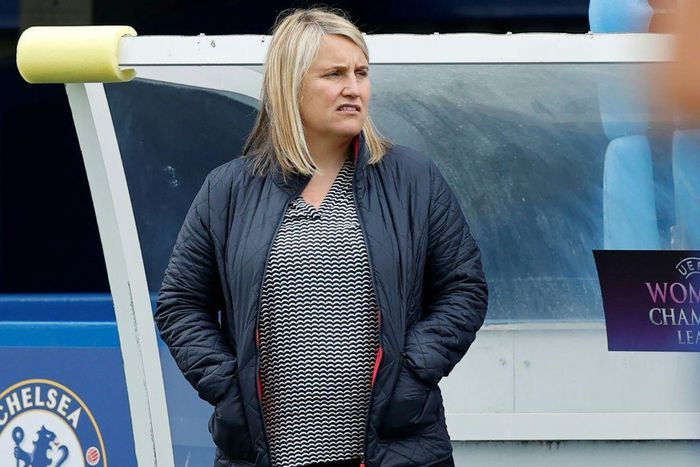 Champions again - Chelsea manager Emma Hayes' side have retained their English Women's Super League title