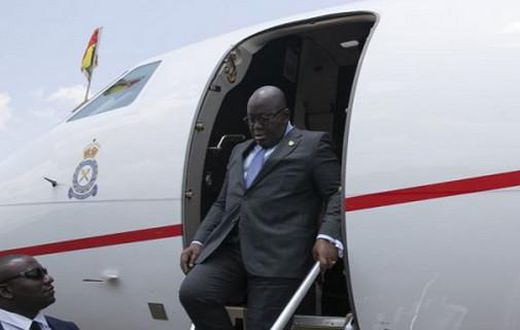Nana Addo travels