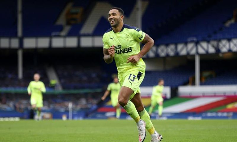 Newcastle striker Callum Wilson