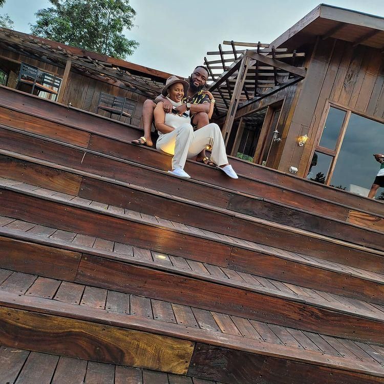 Nana Ama McBrown and her husband