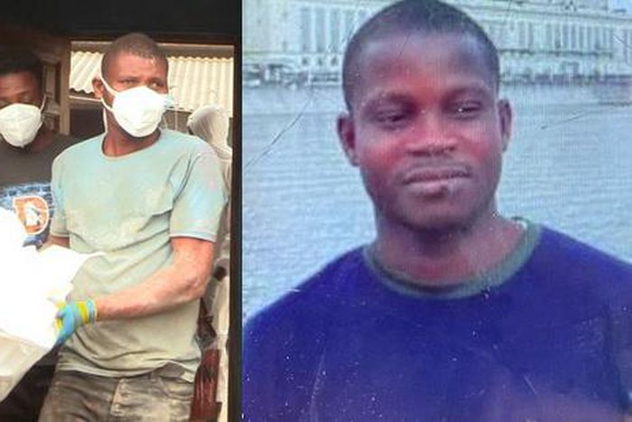 Benjamin Kofi Yeboah and the exhumed body