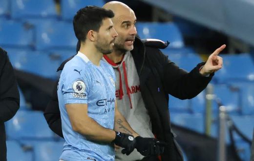 Manchester City may well not be able to replace departing record goalscorer Sergio Aguero due to the financial fall-out from coronavirus said Pep Guardiola