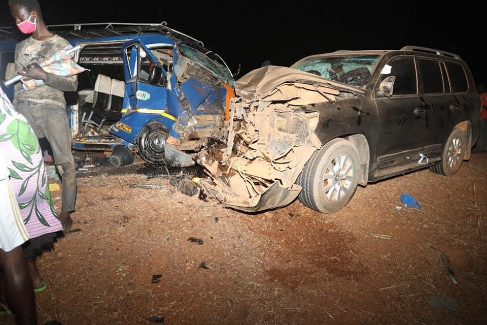 Government official returning from campaign trail involved in head-on collision