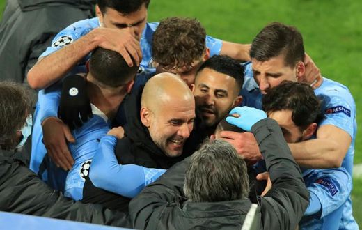 Manchester City are through to the Champions League semi-finals