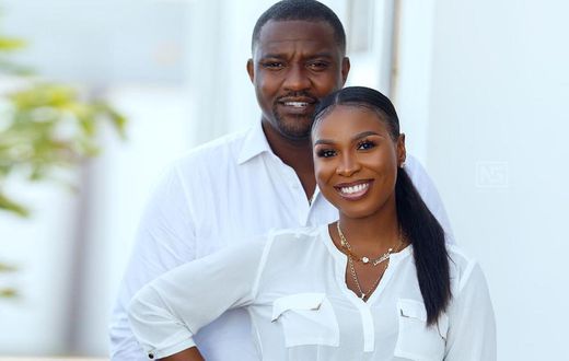 John Dumelo and wife Gifty Mawunya