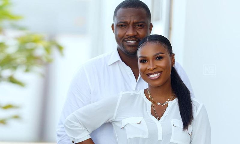John Dumelo and wife Gifty Mawunya