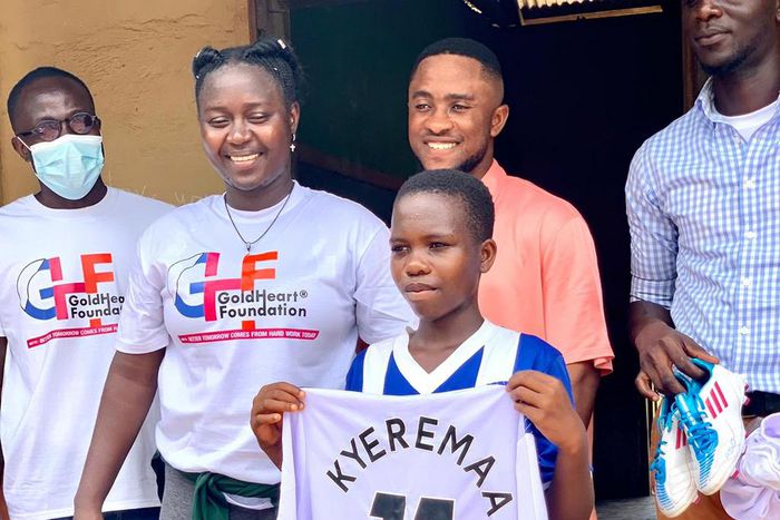 Gifty Asare sponsors 13-year-old