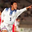 Chinese defender Zhang Enhua, shown here in 1998, has died of heart problems just after celebrating his 48th birthday