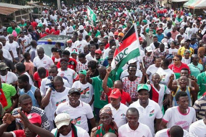 NDC supporters