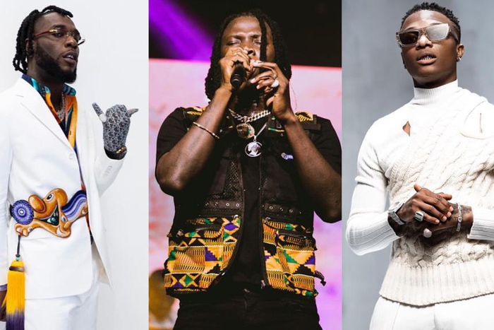 Burna Boy, Stonebwoy and Wizkid