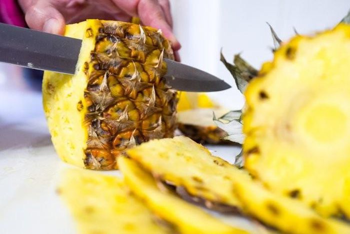 Pineapple peels