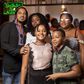 Van Vicker and family at the launch of Vantastic Grill