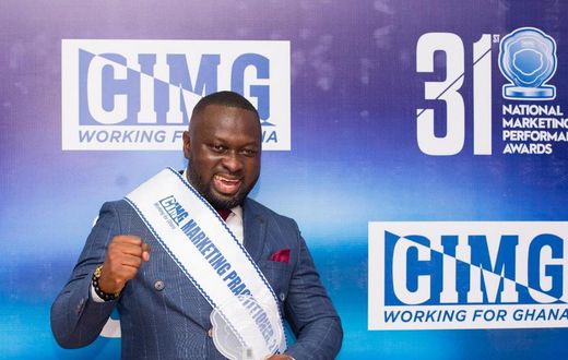 FanMilk’s Commercial Director Edwin Amoako named CIMG Marketing Practitioner of the Year