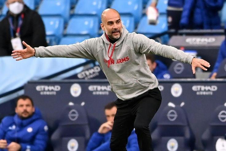 Manchester City manager Pep Guardiola