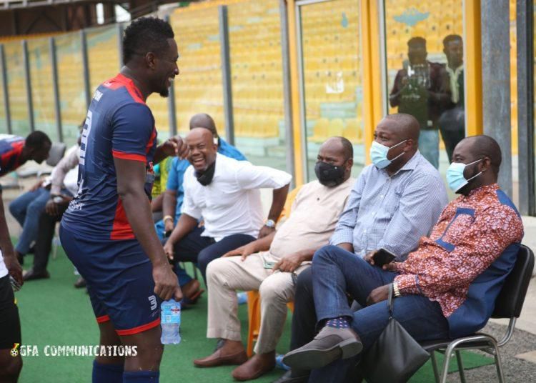 Asamoah Gyan scored in Legon Cities' 3-1 loss to the Black Stars