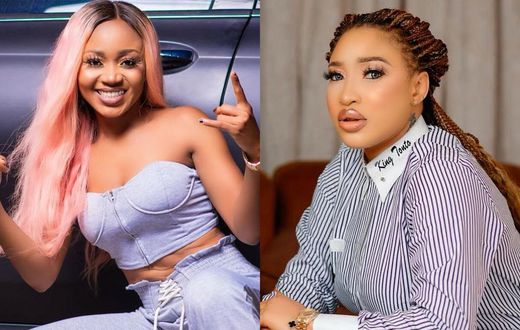 Tonto Dikeh and Akuapem Poloo