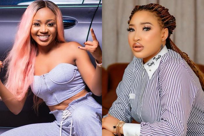 Tonto Dikeh and Akuapem Poloo
