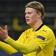 Erling Braut Haaland has scored 17 goals this season for Borussia Dortmund, who face struggling Cologne on Saturday