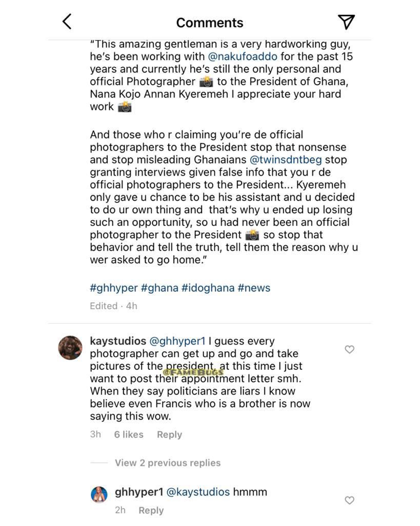 Twins Dnt Beg were appointed before sack; close friend denies statement from presidency