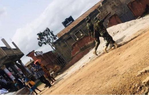 Soldiers storm Richard Agu’s wedding at Obuasi as Comfort Bliss vows to spoil the event