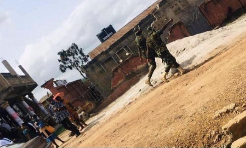Soldiers storm Richard Agu’s wedding at Obuasi as Comfort Bliss vows to spoil the event
