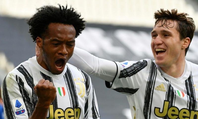 Juan Cuadrado scored twice for Juventus to beat Inter Milan.