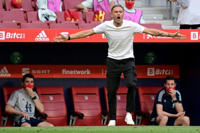 Luis Enrique is hoping to lead Spain to the Nations League trophy