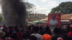 Kumasi: NDC supporters chant ‘no Mahama, no peace’ as they protest election verdict