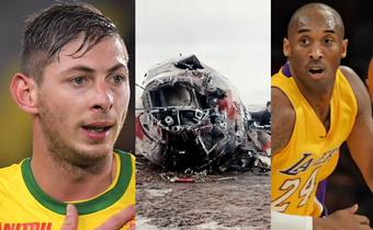 Sports stars who died from helicopter and plane crashes
