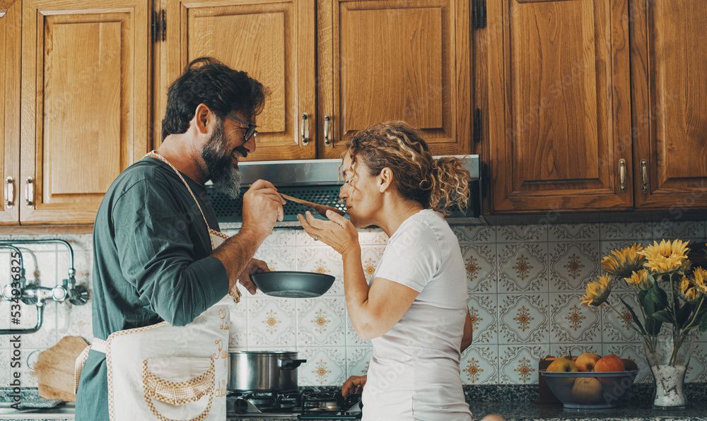 husband-feeding-wife
