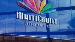DStv Logo on a building