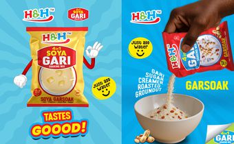 Ghanaians embrace the creamy revolution of HnH Gari Mix