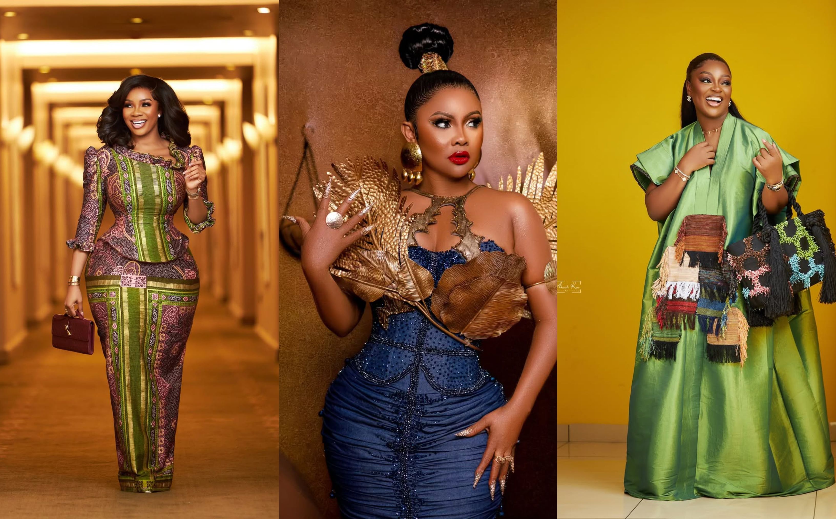 Ghana’s Top 6 Fashionable Entertainers Setting the Fashion Bar High