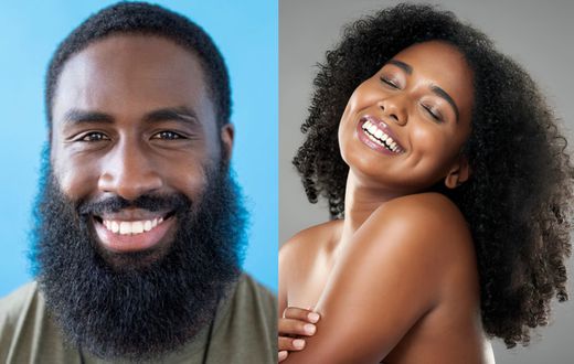 Foods that can help the beard and hair grow | Photos via naturalhair.org / gillette.co.uk