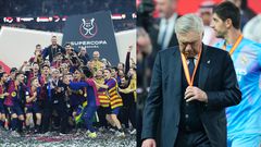 ‘We are sad and disappointed...’ - Carlo Ancelotti on humiliating Super Cup final defeat to Barcelona