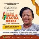 NAGRAT challenges Prof Smile Dzisi’s appointment as GES Deputy Director-General