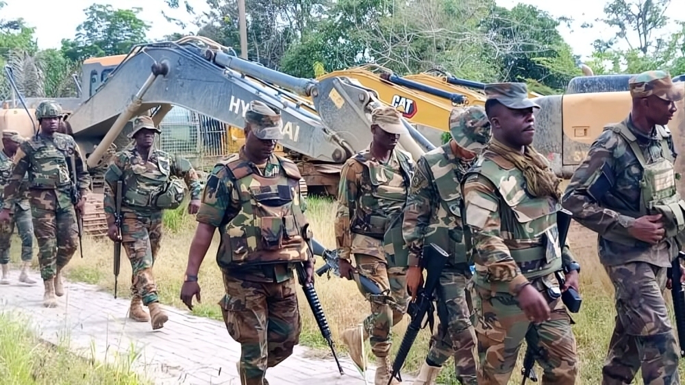 Galamsey: 8 arrested, guns, other equipment seized in illegal mining crackdown