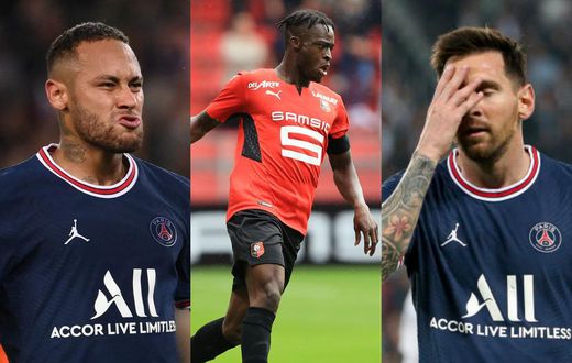 Kamaldeen Sulemana beats Messi, Neymar and Mbappe as the best dribbler in Ligue 1