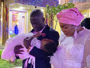 Photos: Captain Smart outdoors his 10th child in lavish ceremony