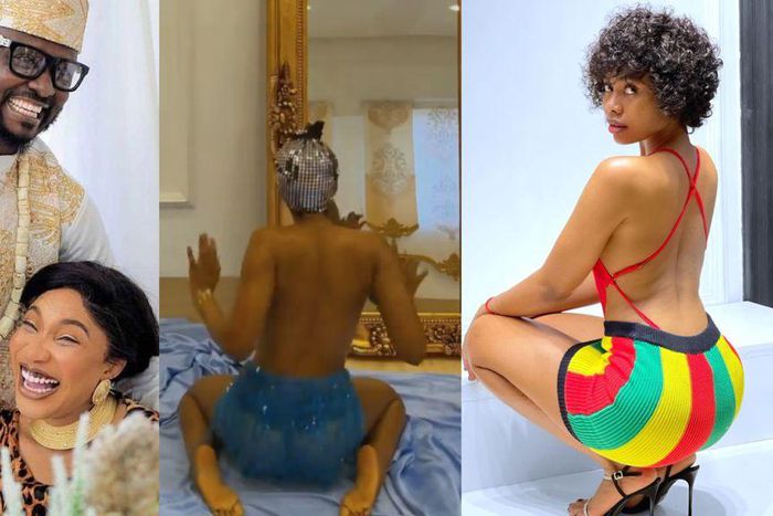 Prince Kpokpogri, Tonto Dikeh and Janemena