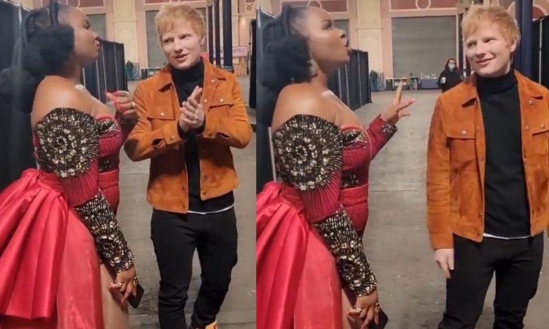 Ed Sheeran and Yemi Alade